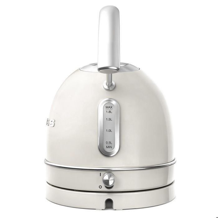 Bouilloire vintage - SWEISS - KTL8 - 2200 W - 1,8 L - Socle 360° - Beige