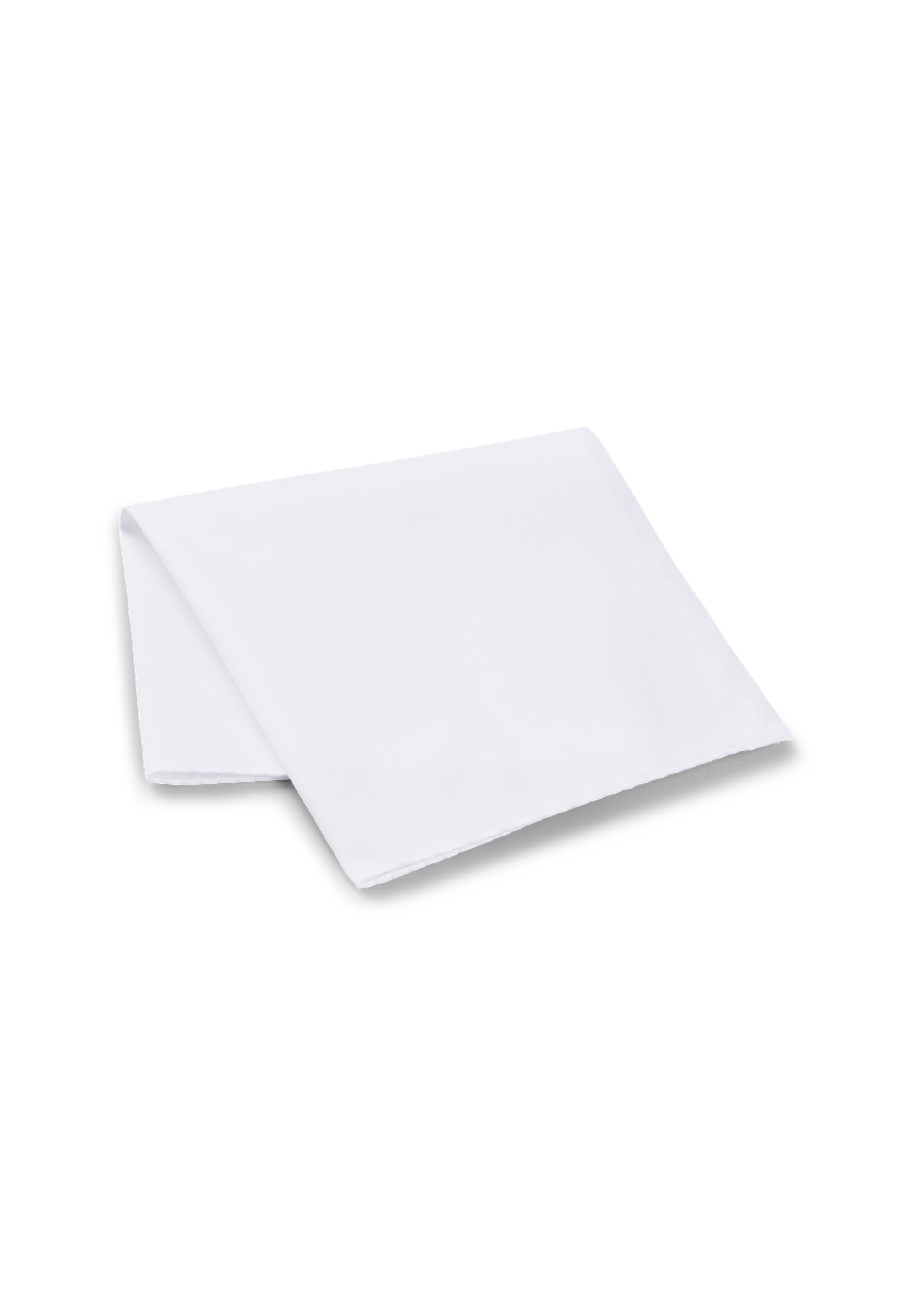 BOSS POCKET SQUARE - Slips - hvit