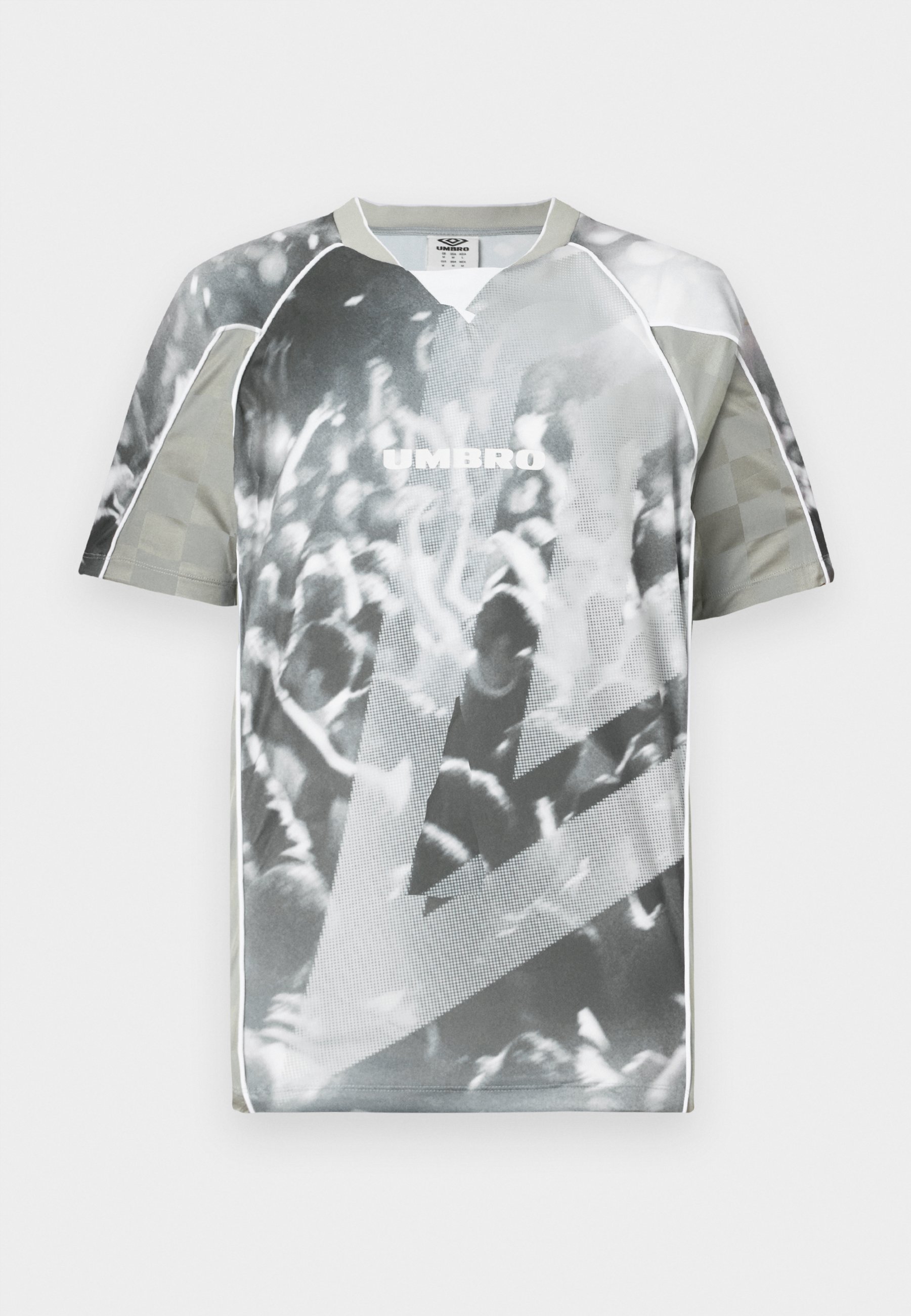 T-shirt unisexe à panneaux Umbro imprimé - Harbor Mist