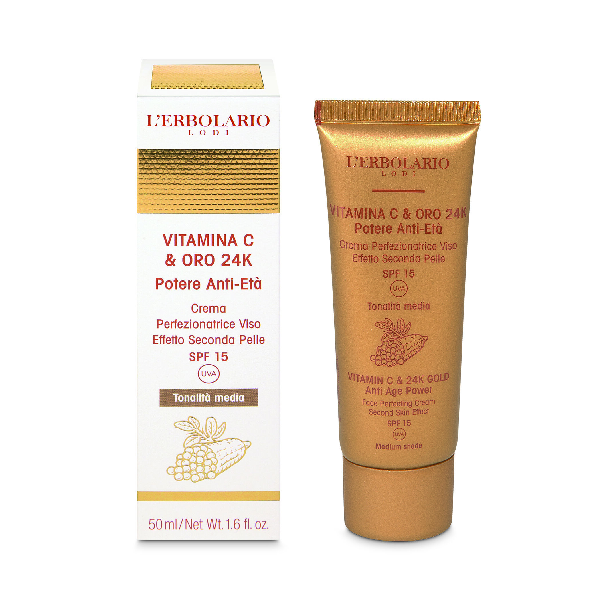 L'Erbolario Vitamine C & Oro 24K