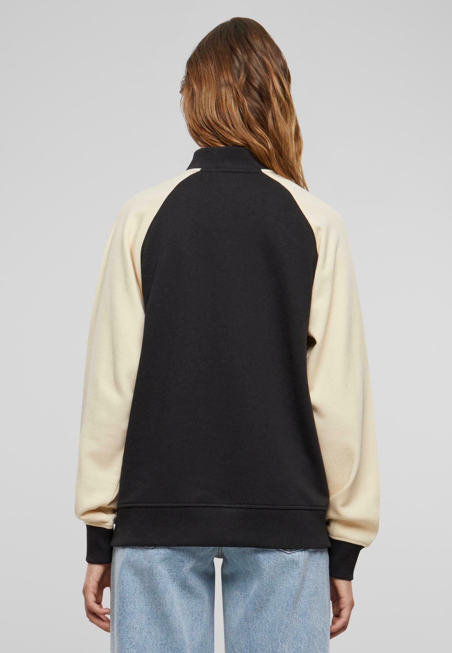 Urban Classics Light Jacke – Schwarz-Weiß-Sand