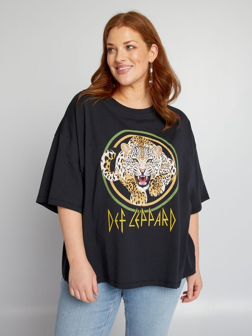 Camiseta Led Zeppelin de gola redonda - AZUL