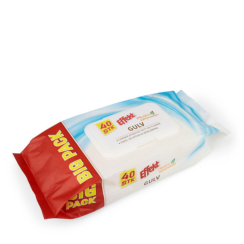 Effekt Engangskluter 40 stk. gulv, Effekt