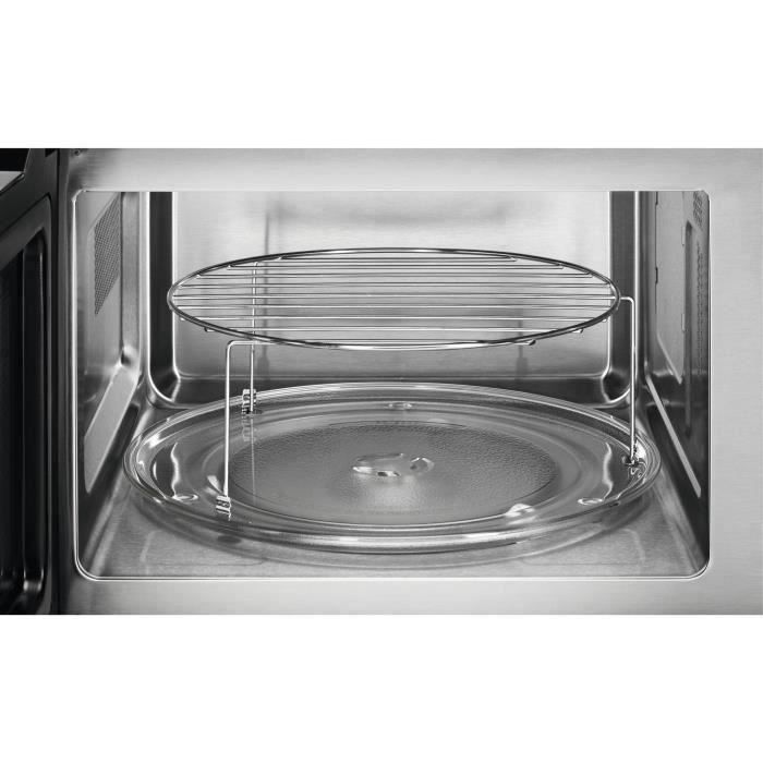 Einbau-Mikrowelle – ELECTROLUX – CMS4253TMX – Fingerabdruckresistenter Edelstahl – 23 l – Grillfunktion – H 388 x B 595 x T 400 mm