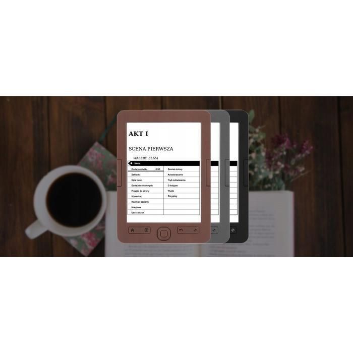 Bemi Cognita+ 6” E-Ink Carta 212 PPI Reader – 4 GB, 32 GB MicroSD, 7 weken batterijduur, geïntegreerde beschermhoes, Adobe DRM