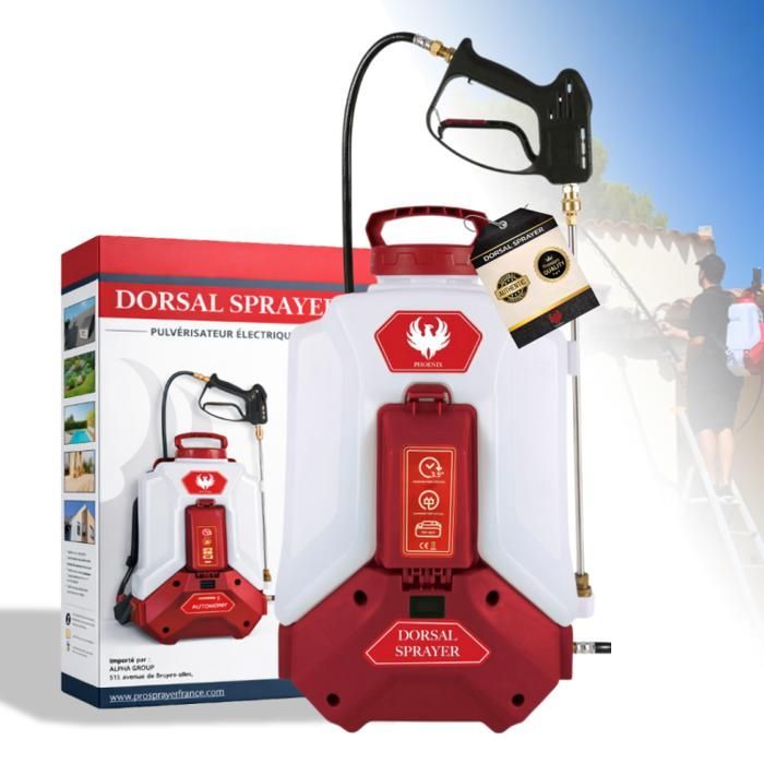 Pulvérisateur électrique Dorsal Sprayer EVO PHOENIX 16L