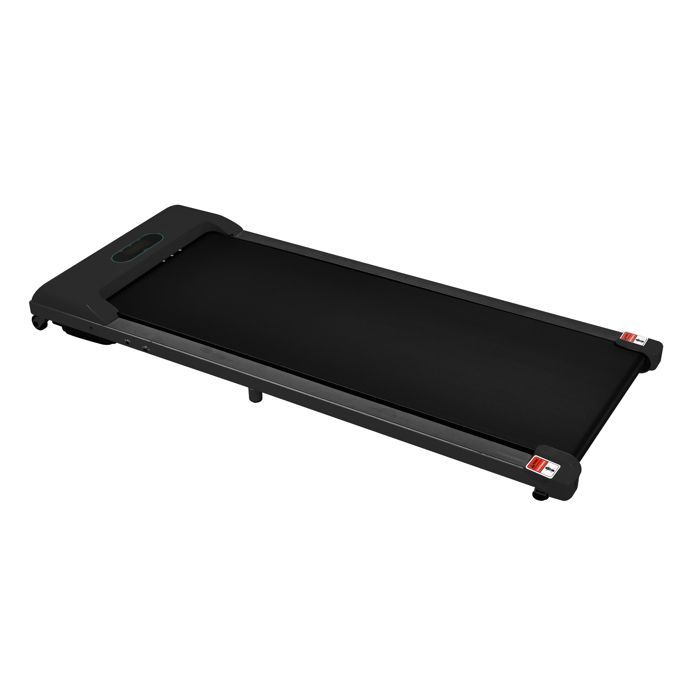 HOMVRA Tapis de Course 2 en 1 Pliable, Vitesse 1-6km/h, avec Écran LED, Fonction Bluetooth, Support Téléphone, Noir