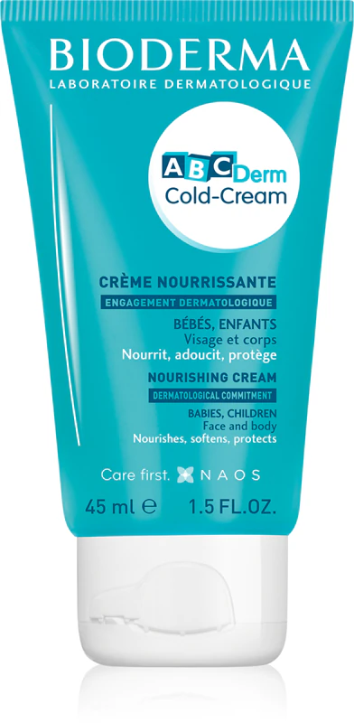 Bioderma ABC Derm Cold-Cream výživný krém na tvár a telo pre deti od narodenia