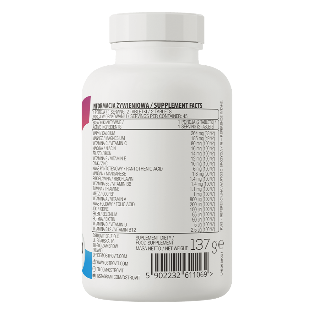 OstroVit 100% Vitamine & Mineralstoffe