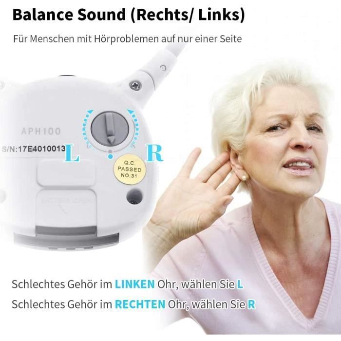 Auriculares inalámbricos ARTISTE APH100 para televisores de 24 GHz - Auriculares inalámbricos para TV para personas acircgeacu159
