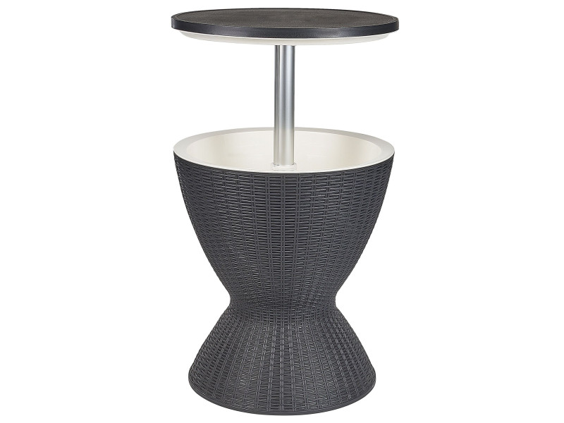 Barek ogrodowy ⌀49 cm czarny