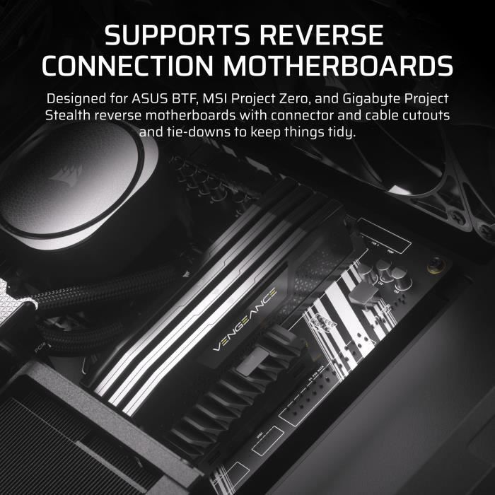 Case per PC - CORSAIR - Serie FRAME 4000D - Mid-Tower - Nero