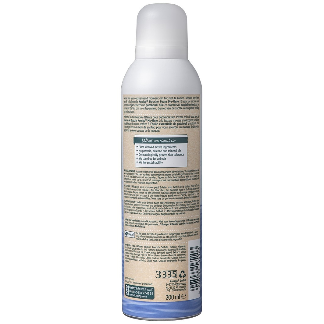 Kneipp Me-Time dušo putos, 200 ml