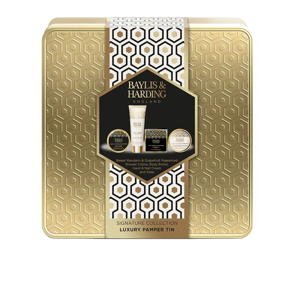 Baylis & Harding Sweet Mandarin & Grapefruit Luxury Pamper Tin Gift Set