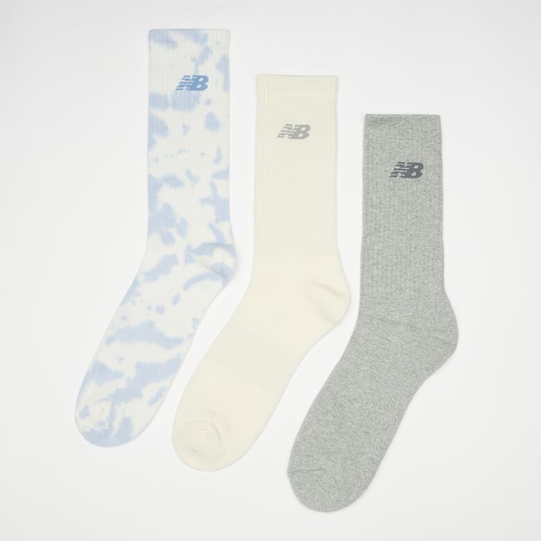 Calcetines de moda acolchados con estampado tie-dye (paquete de 3)