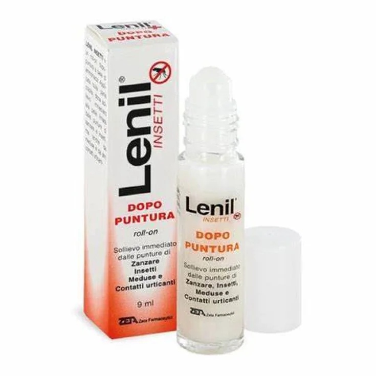 Lenil Roll-on na insectenbeten. Lenil 9 ml, verzachtend effect.