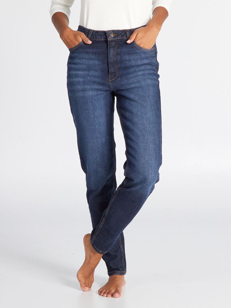 Calça jeans slim tamanho 32L - Azul