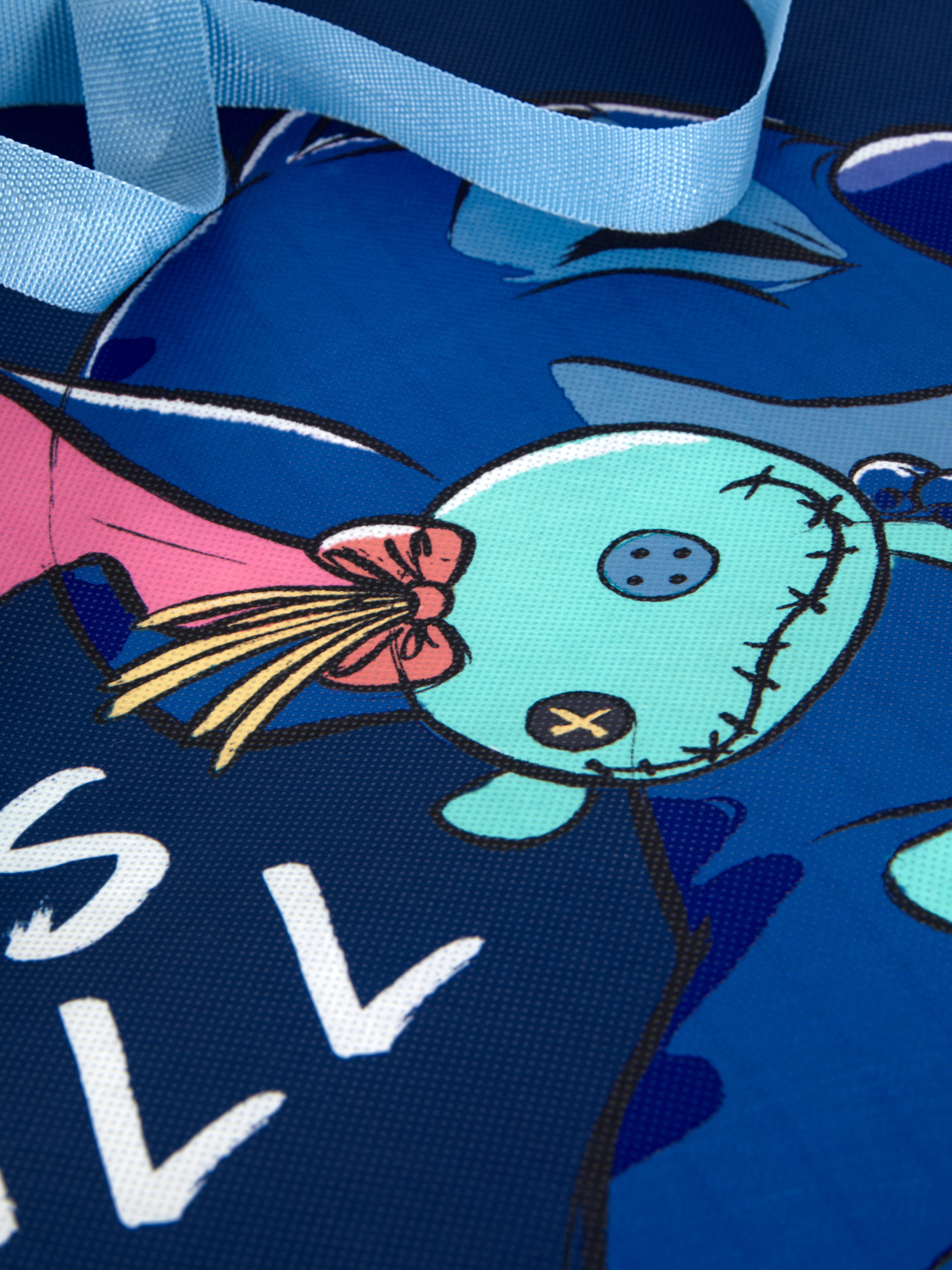 Geantă de cumpărături extra mare cu Disney Stitch. Cu această geantă de cumpărături mare cu Disney Stitch, nu veți rămâne niciodată fără spațiu.