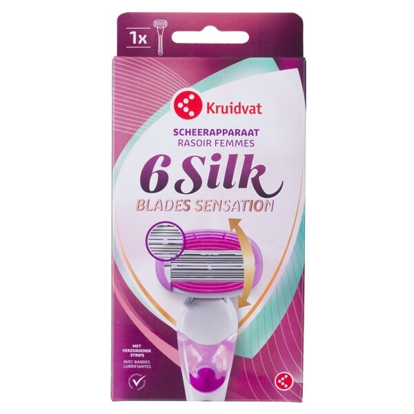 Kruidvat 6 Silk Sensation skuveklis<br>