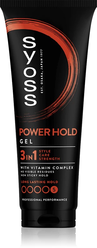 Syoss Power Hold modelirni gel z zelo močno fiksacijo