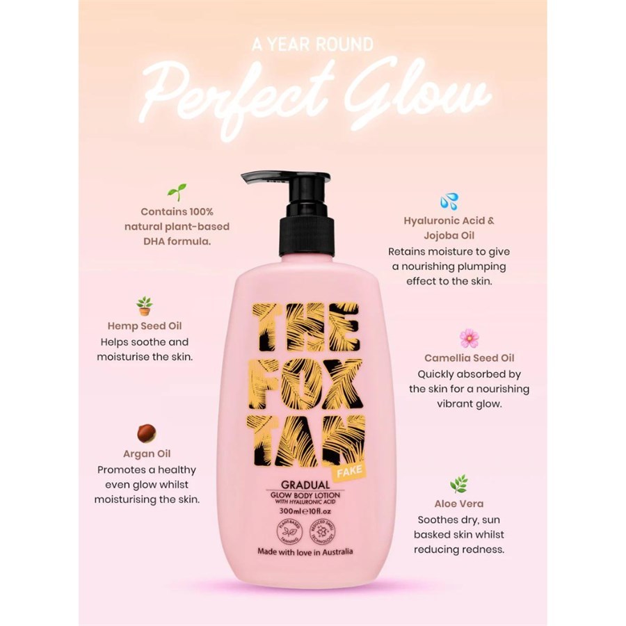 THE FOX TAN Körperlotion für einen sanften Teint - 300 ml