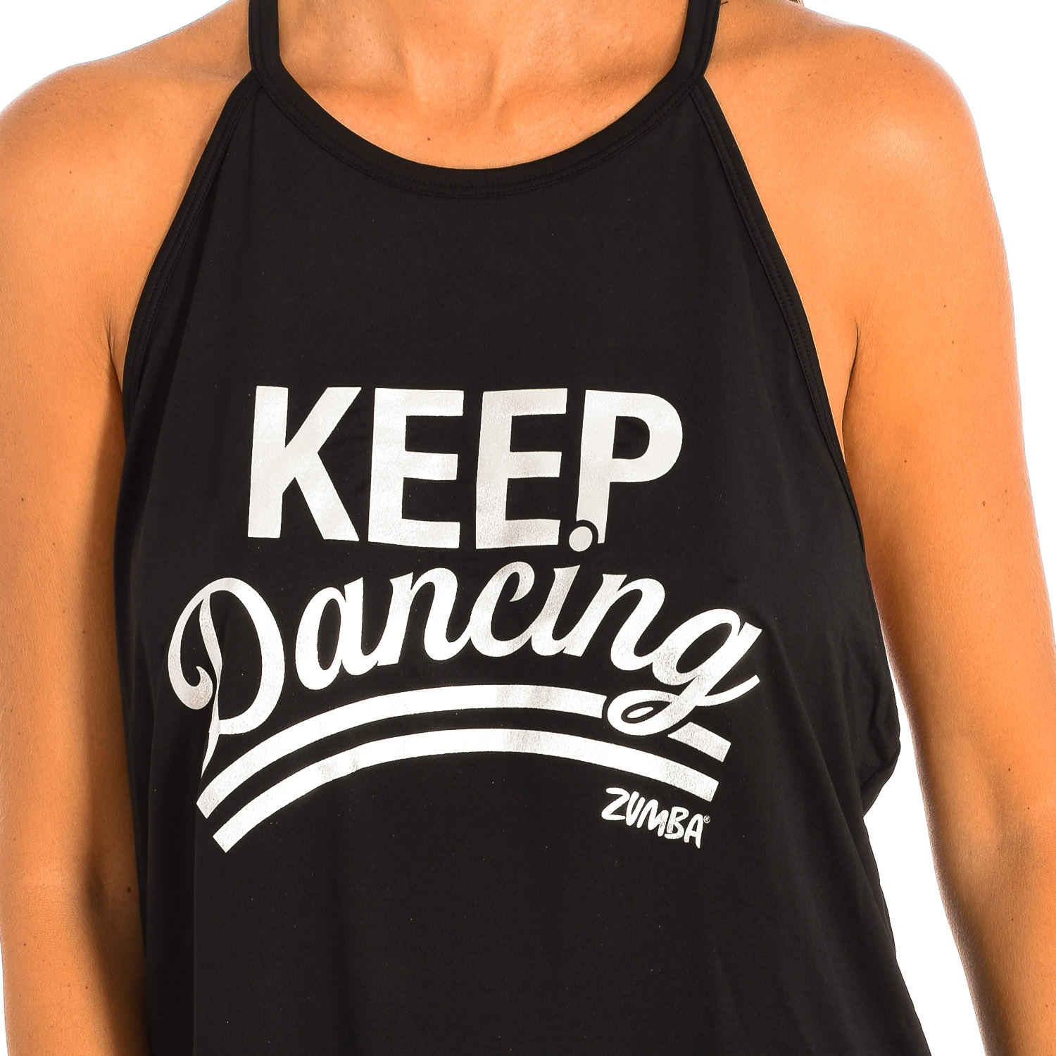  Ärmelloses Zumba-Sport-T-Shirt Z1t01846