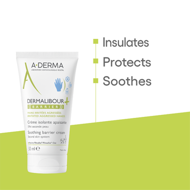 A-Derma Suojaava Voide Ärtyneelle Iholle Dermalibour 50 ml 50 ml