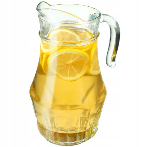 Kadax Dzbanek Do Wody Napojów Soku Szklany 1,5L