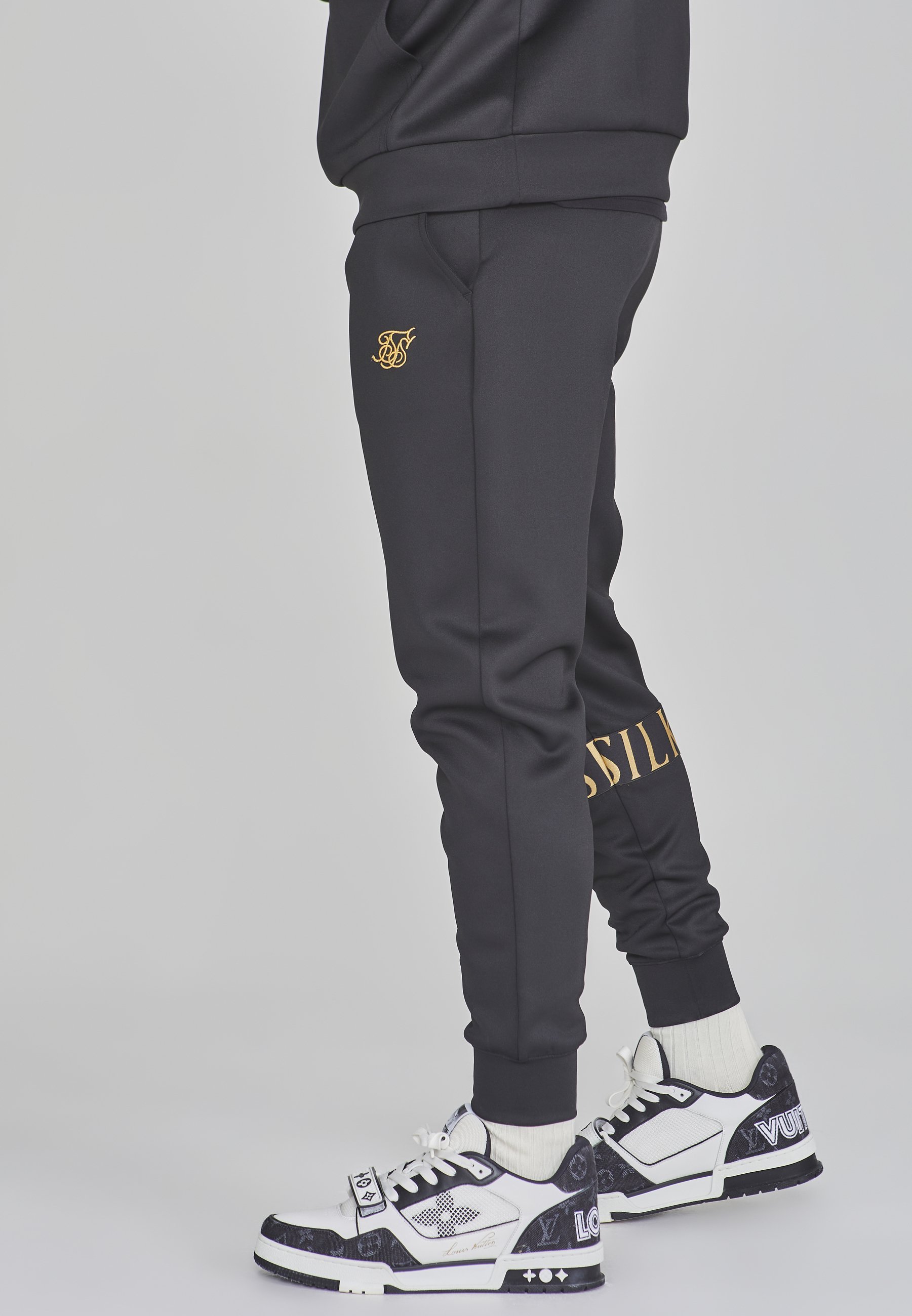 SIKSILK DYNAMIC JOGGERS - Trainingsbroek - zwart