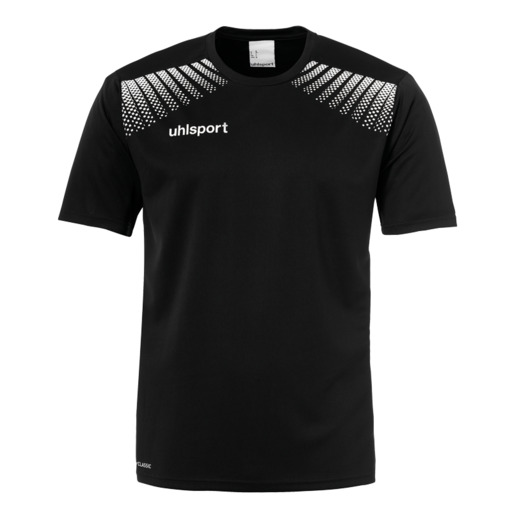 T-shirt d'entraînement Goal Polyester Noir/Blanc Uhlsport