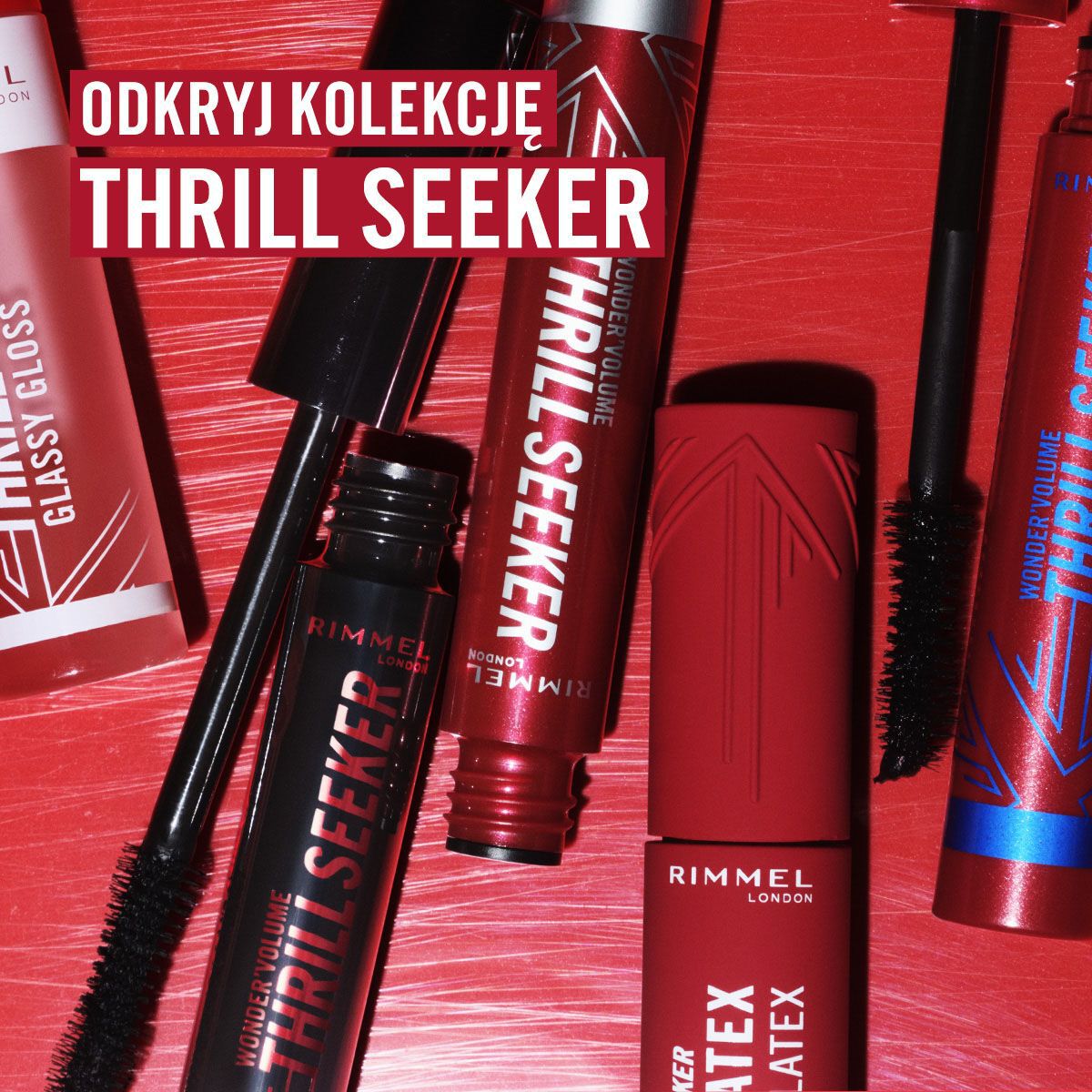 Rimmel Thrill Seeker -huulipuna lateksi