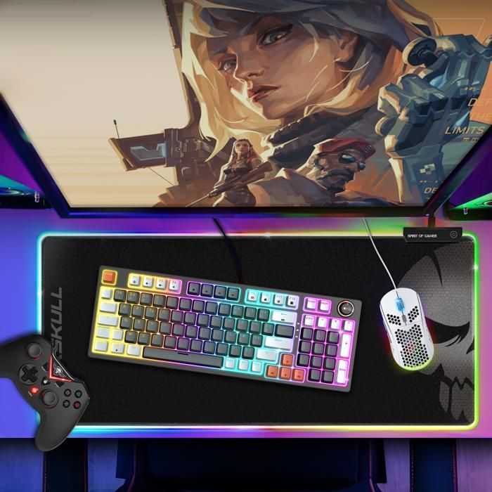 Spirit of Gamer - XPERT-K350 GRAY Mechanical Gaming Keyboard