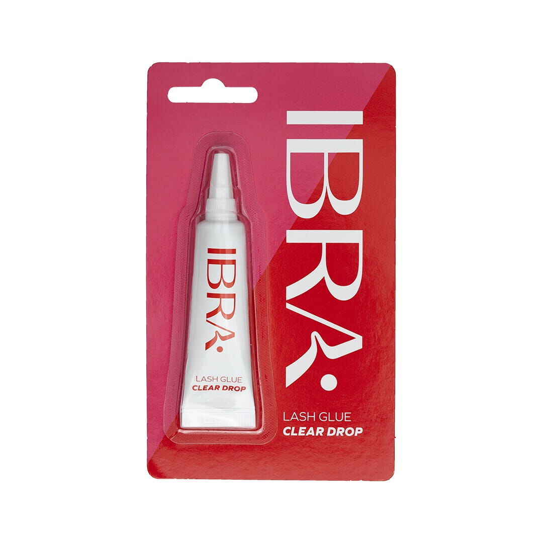 Lipici pentru gene Ibra Makeup, picături transparente