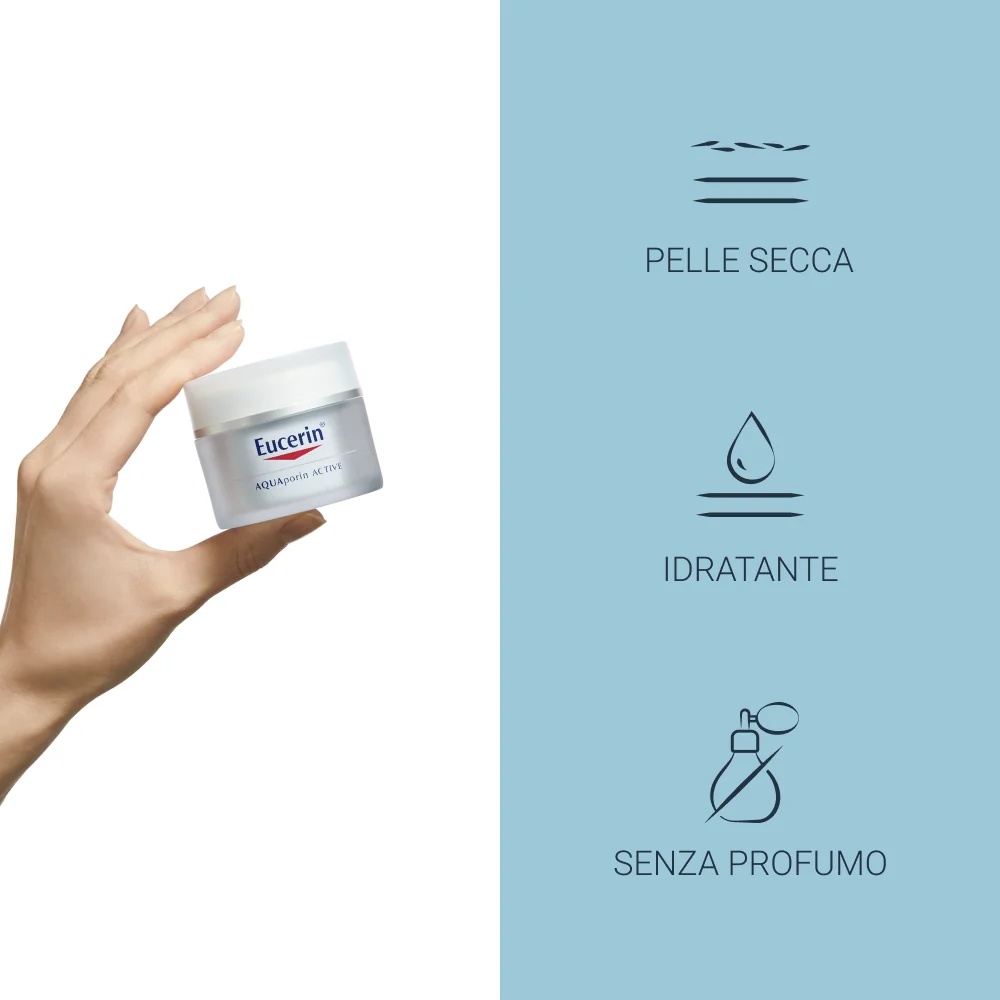 EUCERIN Eucerin Aquaporin Active värskendav näokreem normaalsele nahale 50 ml niisutava toimega
