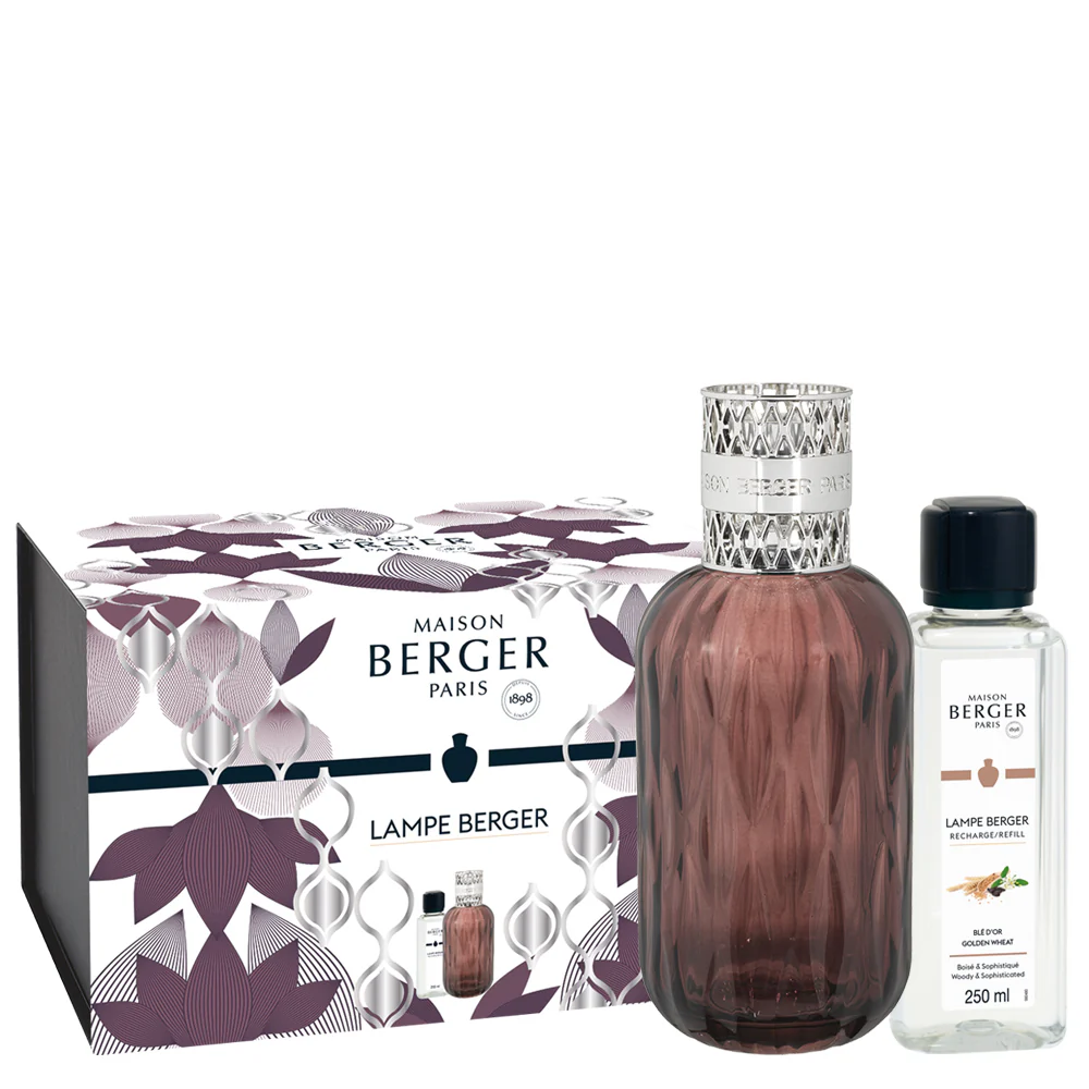 Lampe Coffret Quintessence Prune - Cofanetto con Lampada, Lampada Catalitica
