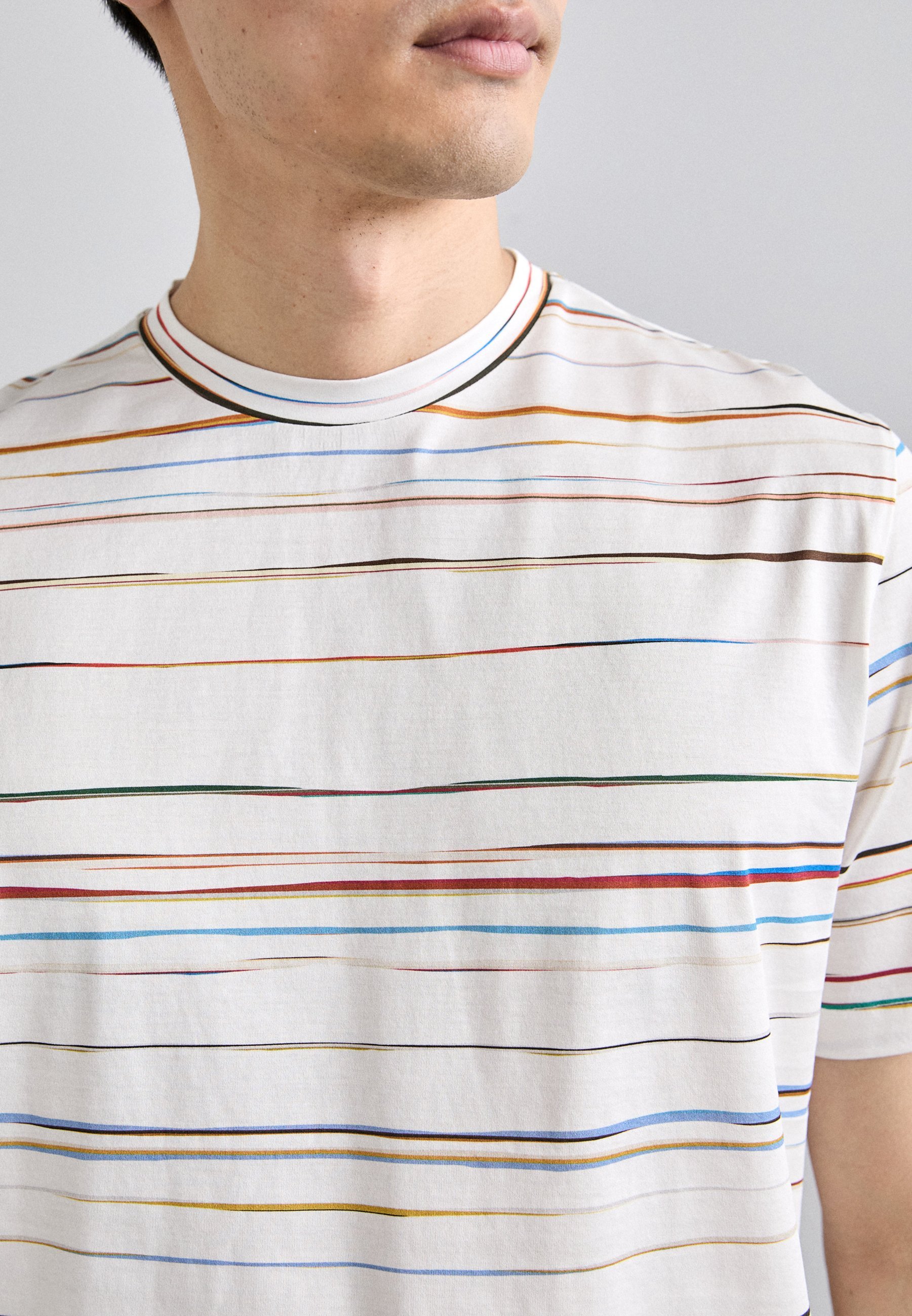 Paul Smith STRIPE - T-shirt met print - wit