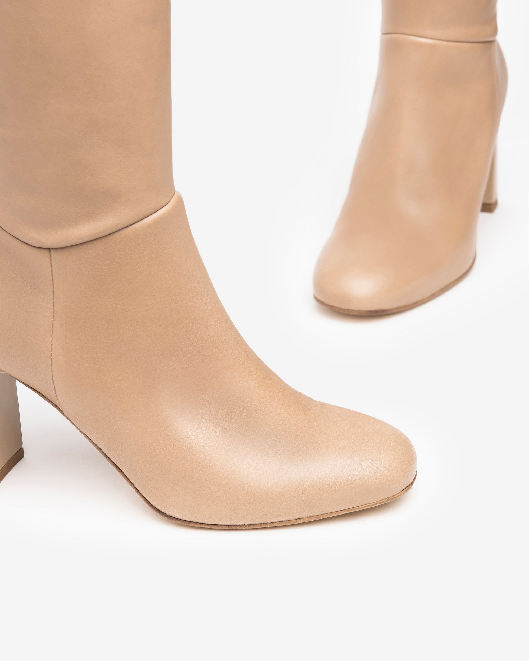  Damen-Ankle-Boots aus Leder