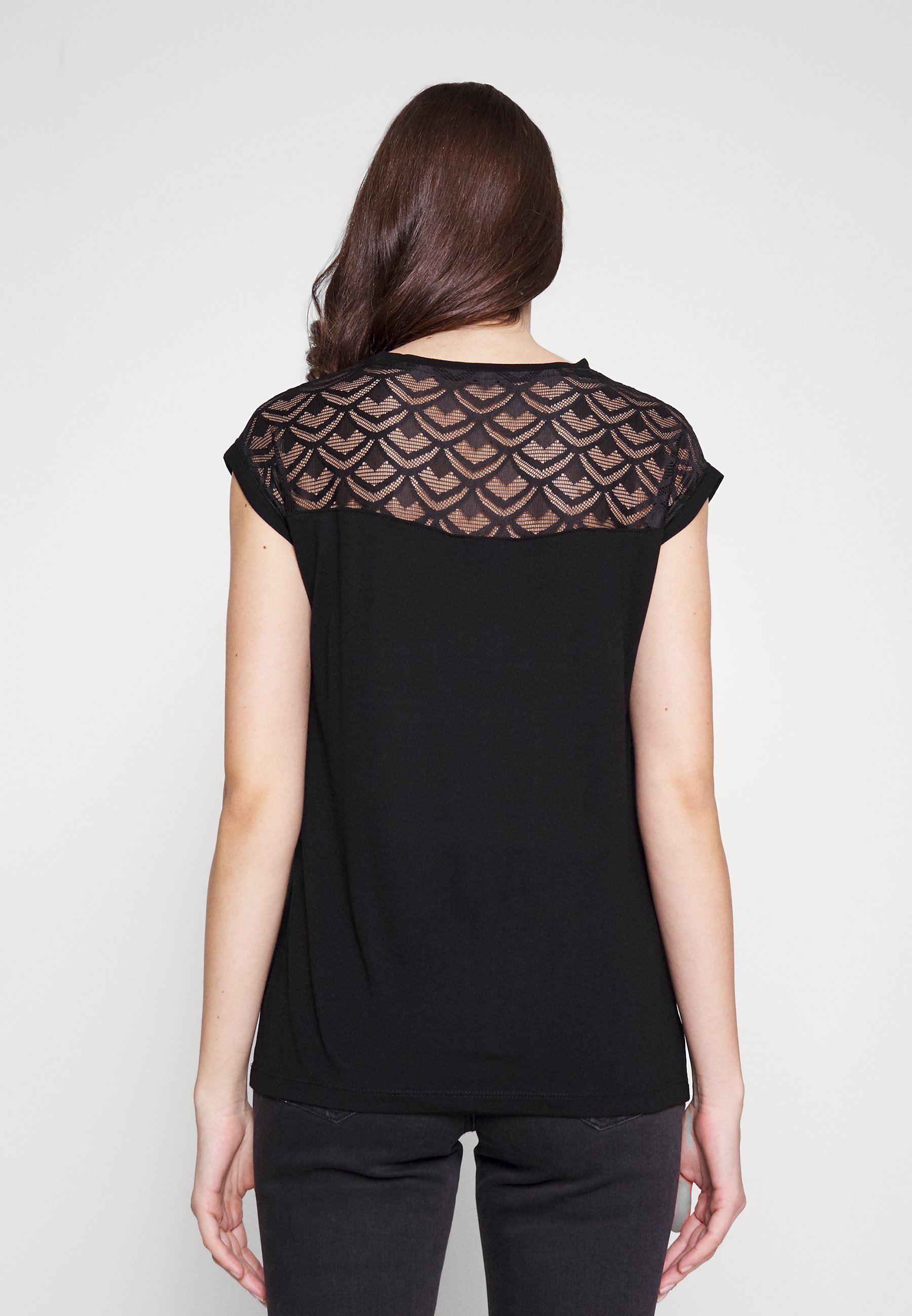 ONLY MATERNITY OLMNICOLE LIFE MIX - Top - zwart