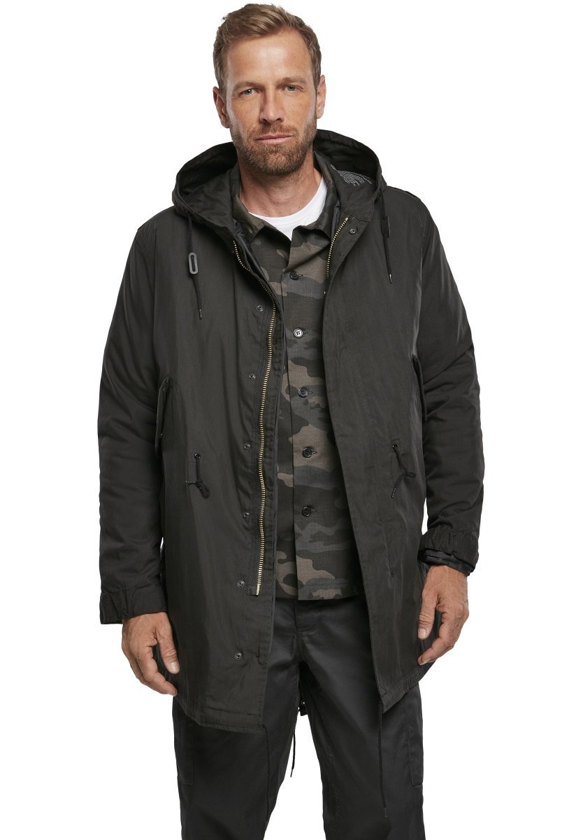 Brandit Parka - zwart