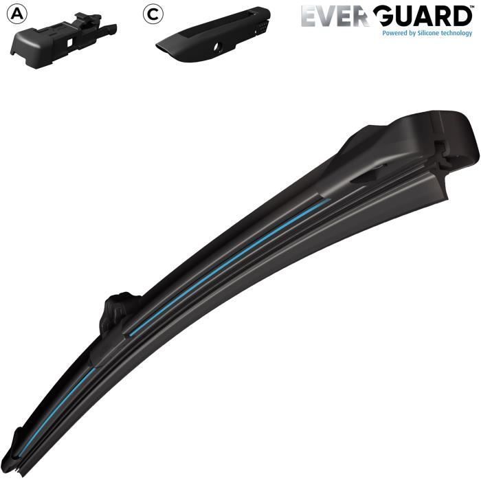 Spazzola tergicristallo in silicone Everguard vsf35 x1 350mm - VALEO - 566001