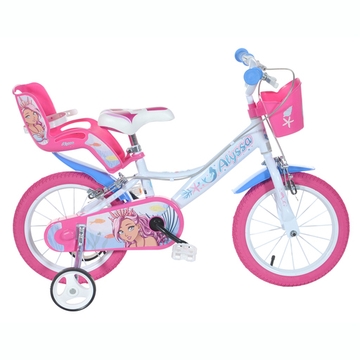 16 tums sjöjungfrucykel för 5-7 år