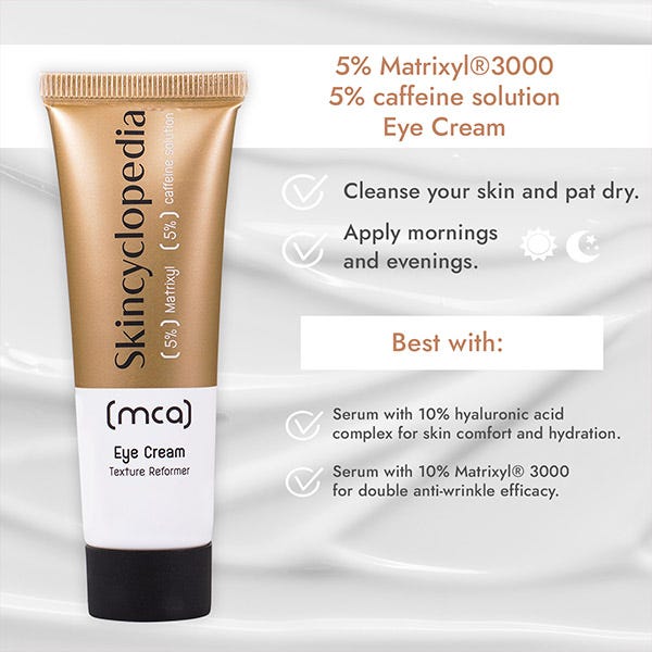 Κρέμα ματιών Matrixyl 5% + Καφεΐνη 5% | 30ml