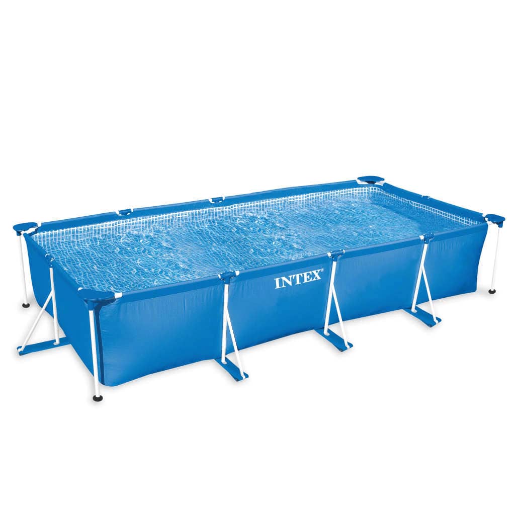 Piscina Intex com estrutura de aço