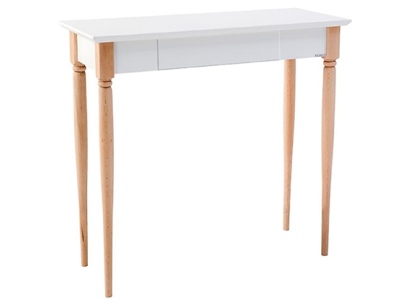 Biurko Mamo 65 cm z szufladą białe
