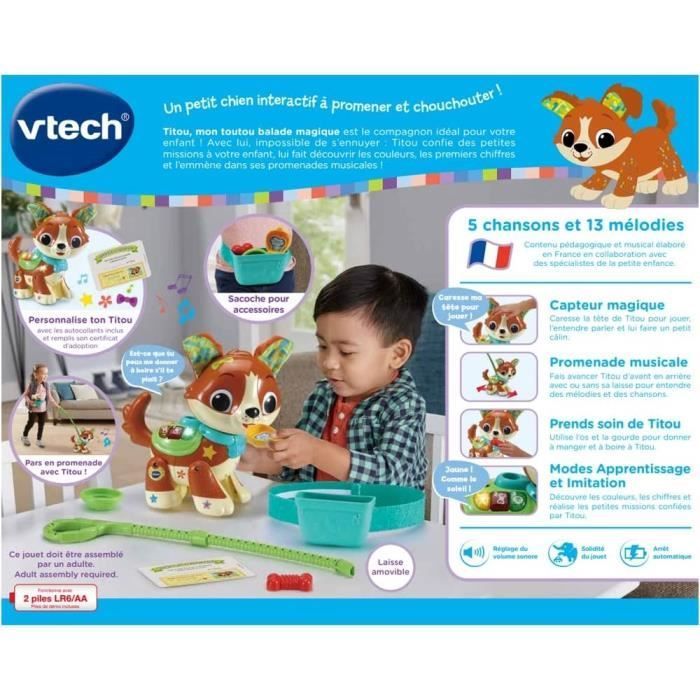 VTECH BABY - Titou, Mon Toutou Balade Magique