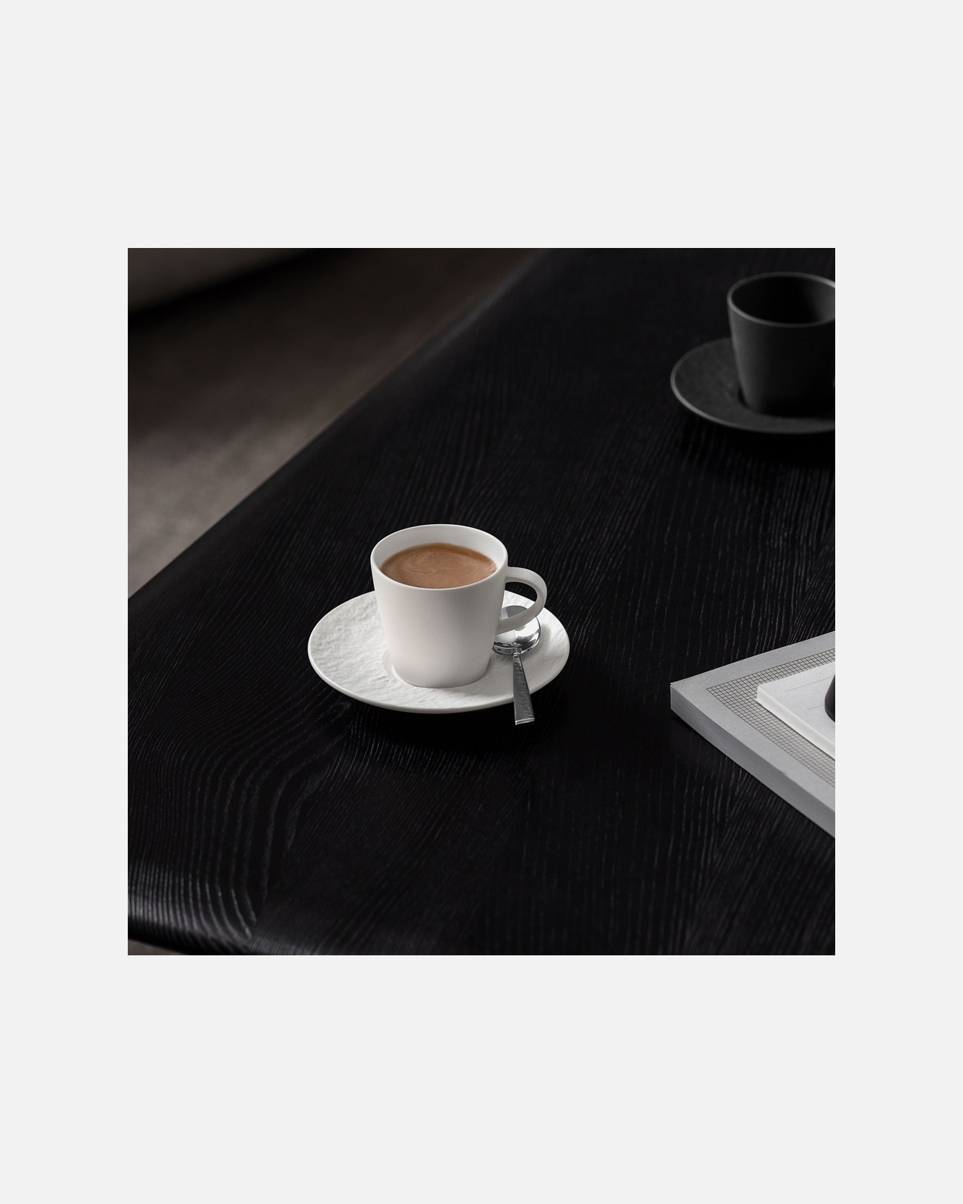 „Villeroy & Boch“ espreso puodelių ir lėkštučių rinkinys, 6 dalys, gamintojas: „Rock“ – 1 dalis