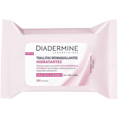 Diadermine Hydraterende Reinigingsdoekjes 25 stuks
