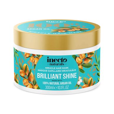 Inecto Arganöljyhiusnaamio Säihkyvä Kiilto 150 ml 150 ml