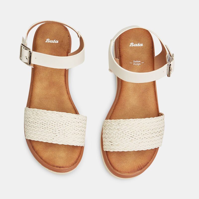 Damsandal med 3 cm platå