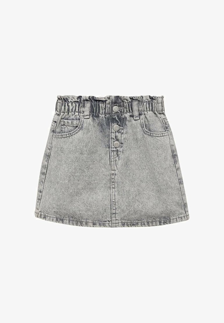 Mango Kids KID TEEN - Jupe trapèze - denim gris